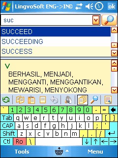 LingvoSoft Dictionary 2009 English <-> Indonesian 4.1.88 screenshot